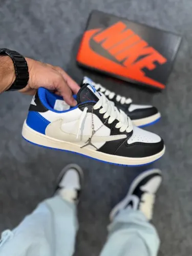 Tenis Nike Travis Cactus Jack  Azul fragment 