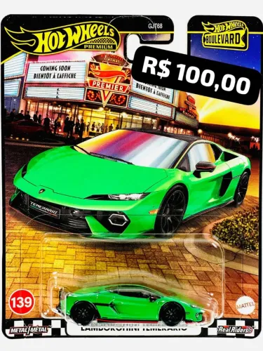 Hotwheels Lamborguini Temerário (premium)