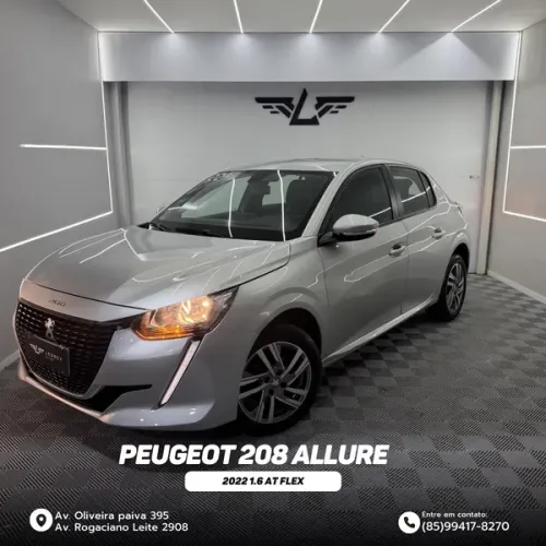 Peugeot 208 Active Pack 1.6 Flex 16V 5P Aut. 2022