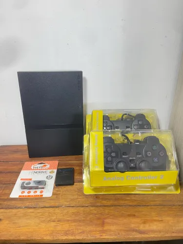 PlayStation 2 Cheio de jogos Com garantia