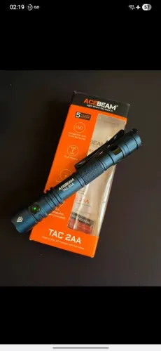 Lanterna Acebeam TAC 2AA * Nova - Completa