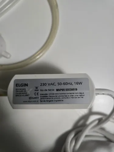 Bomba Dreno Elgin Mini Withe