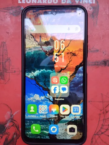 Celular 256 GB infinix hot50i 