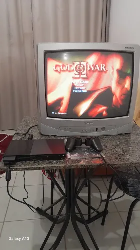 Playstation 2 slim impecável