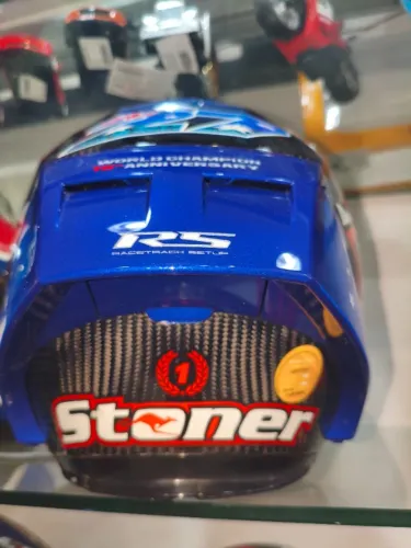 Capacete Nolan x803 stoner 56  fibra de carbono 