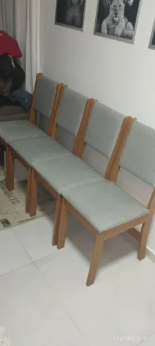 Cadeiras de estofados