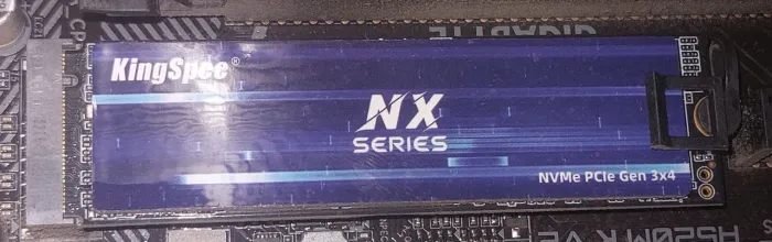 SSD nvme kingspec NX series PCIe 3.0 x4 2280 de 256gb