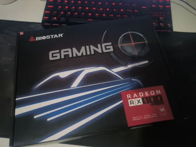 Placa de vídeo - RX 580 Biostar