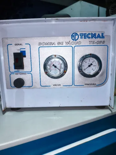 Bomba De Vácuo E Pressão Tecnal Te-058 - Funcionando 100%