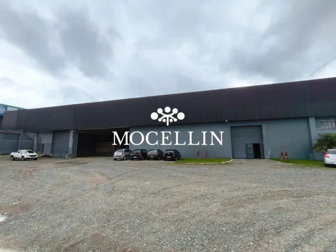 Barracão para locação, 2.700 m² no Cidade Industrial, Curitiba/ Mocellin Imóveis