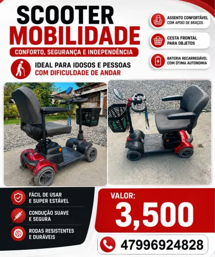 Scooter cadeira motorizada
