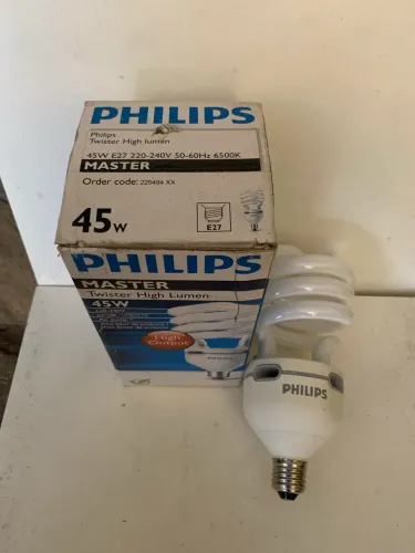Lampada Philips Twister 45 W 220 V espiral