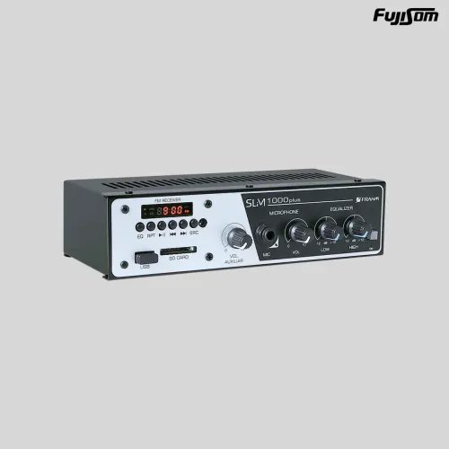 Amplificador - Receiver para som ambiente Frahm - Slim 1000 USB/FM