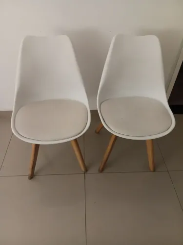 Kit 2 cadeiras para sala/quarto/escritório 