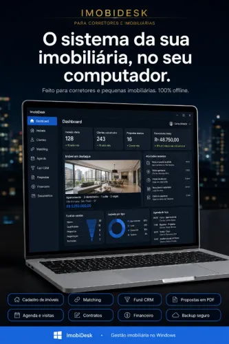 CORRETORES E PEQUENAS IMOBILIÁRIAS