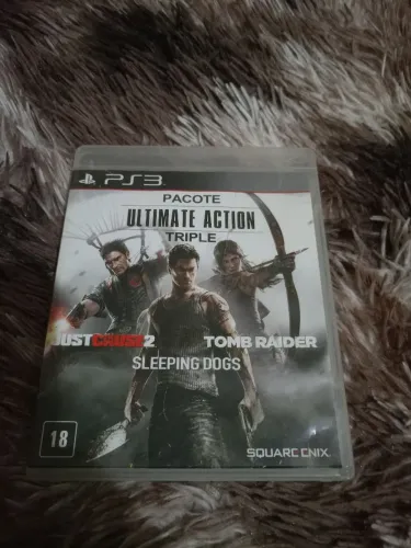 Jogo Original Ps3 , PlayStation 3 ,play 3 Ultimate Action Triple Pack