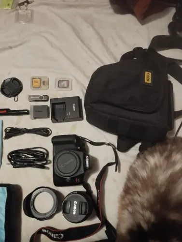 Kit Fotográfico Canon T6 Completo - Ideal para Iniciantes