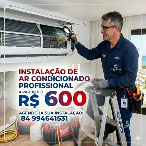 Instalação ar condicionado split system