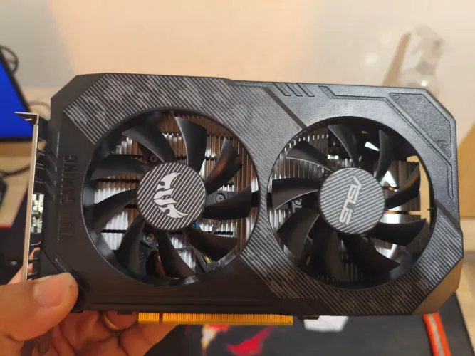 Placa de video GTX 1660 ti Asus tuf revisada com garantia