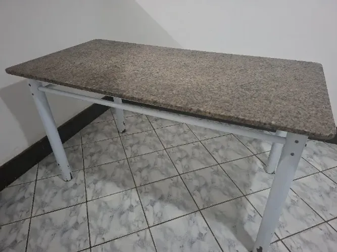 Mesa Tampo De Granito + Base