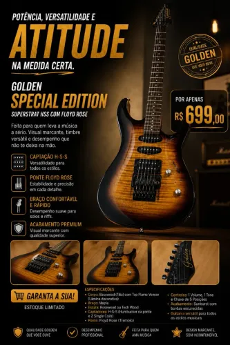 Guitarra Golden Special