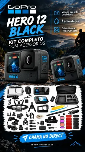 Gopro 12 zerada