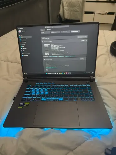 ? VENDO NOTEBOOK GAMER ASUS ROG STRIX G16 ? MUITO POTENTE ?