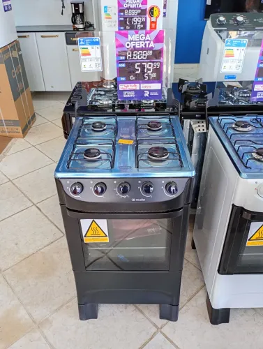 Fogão 4 Bocas Manual