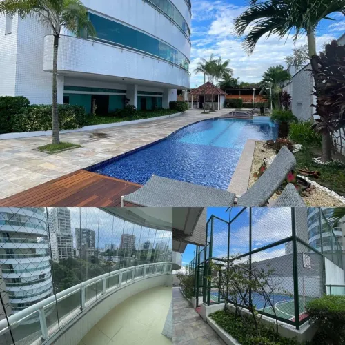 Apartamento 3 suítes Mobiliado alto luxo. Vila municipal: Adrianópolis.