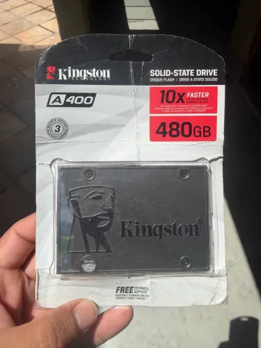 SSD Kingston 480GB - NOVO - Envio OLX Pay - Troco e Parcelo 18