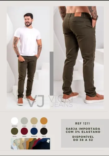 Bermudas Sarja importada.