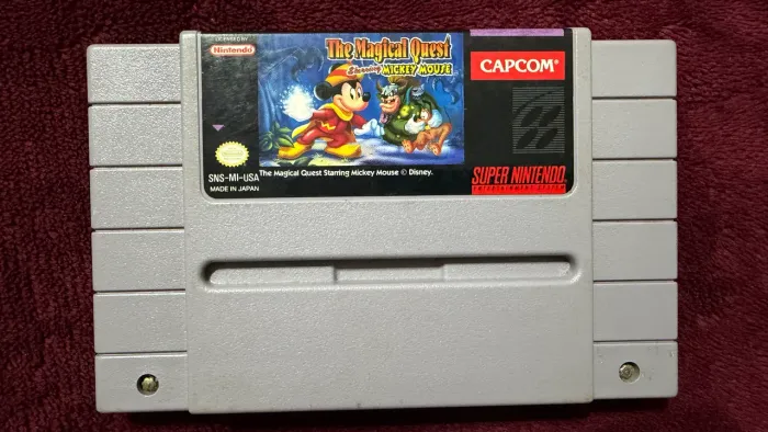 Mickey Magical Quest super Nes