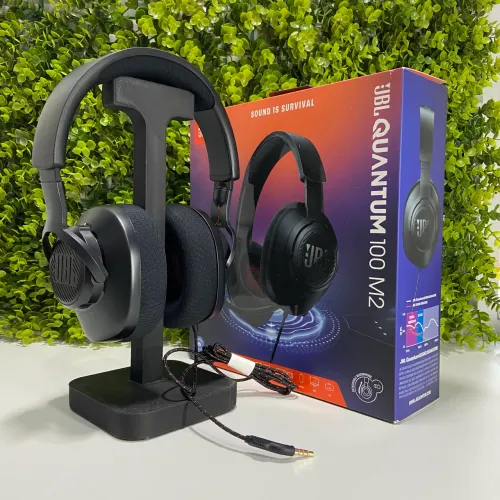 Headset JBL Quantum 100 M2 Gamer com Microfone
