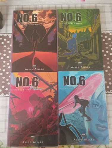 Coleção livros NO.6 NewPop