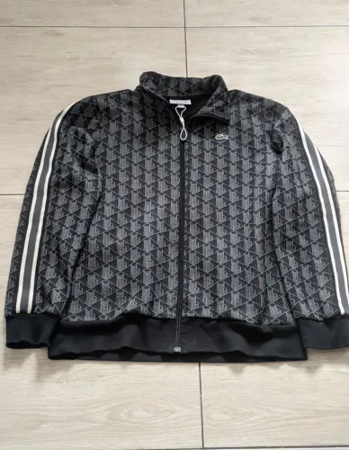 Jaqueta Lacoste Monograma Preta 