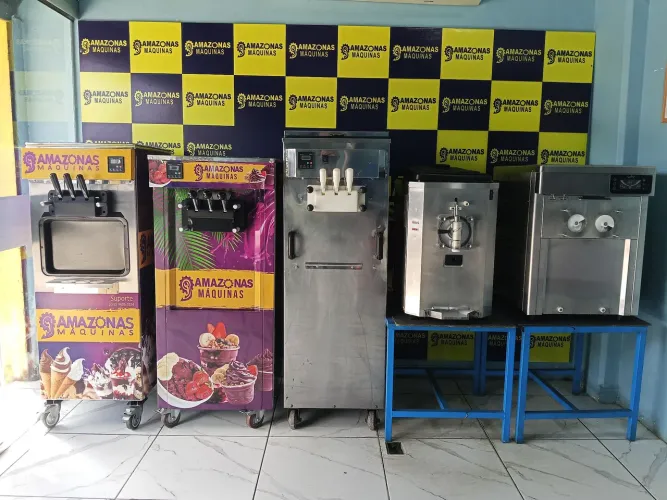 Máquinas de açaí e sorvete Frozen novas e seminovas