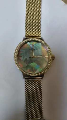 Relógio Life Feminino em Aço Prateado