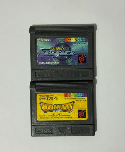 Lote de jogos para neo geo pocket color originais