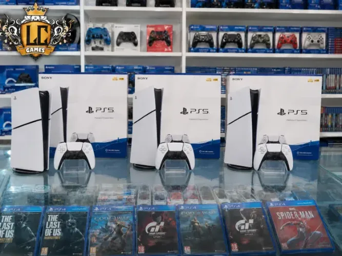 PS5 SLIM 1TB DIGITAL COM 83 JOGOS e GARANTIA O6 MESES e BRINDES I LOJA FISICA BH