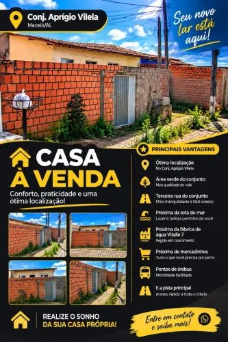VENDA OU TROCA  - Casa no Aprígio Vilela
