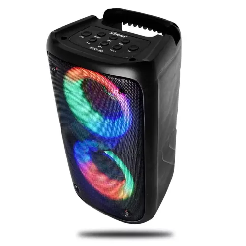Caixa de som Bluetooth Potente Multimídia com LED RGB Subwoofer TWS Estéreo sem fio