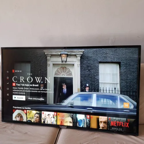 TV SMART 55 Philips 4K Borda Slim - Wi-Fi e Apps - Imagem Impecável - Entrego Hoje
