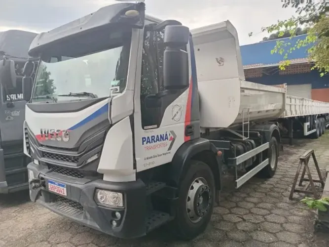VENDE-SE IVECO TECTOR 17-210 UNICO DONO NOVO COM CAÇAMBA