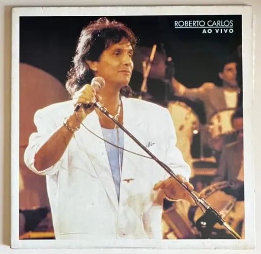 LP VINIL Roberto Carlos - Ao Vivo (1988)