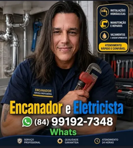 Encanador e Eletricista Geral 24 Horas (Natal e regiões)
