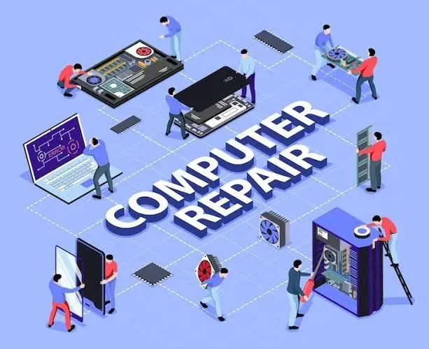Formatação de computador, notebook, reparos, troca de telas de notebook