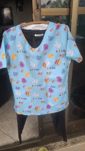 Pijama hospital bolo fofo tamanho G