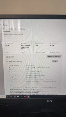 Desktop Intel Core I5-2400 16GB RAM