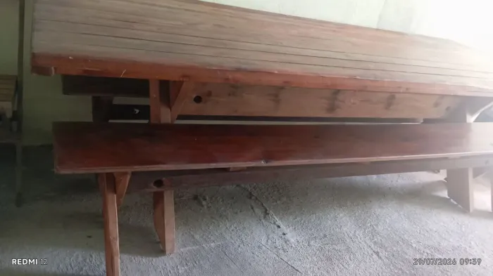 Vendo mesa rustica