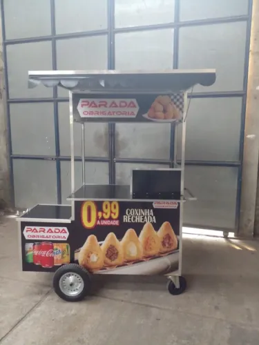 Barraca para salgados